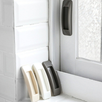 4個多用途門窗輔助拉手器 簡約粘貼小拉手家用柜門安全門冰箱把手