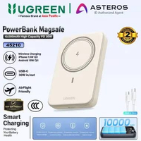 UGREEN Powerbank Magsafe Wireless iPhone 11 12 13 14 15 Pro Max Fast Charging 15w 20w 10.000mAh Vari
