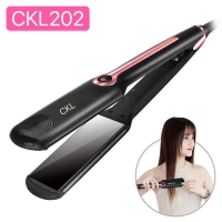 CKL202 เครื่องหนีบผม เครื่องม้วนผม ที่หนีบผม เครื่องรีดผม ที่รีดผม ที่ม้วนผม แกนม้วนผม ลอนมาม่า ไฟฟ้