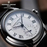 FREDERIQUE CONSTANT Quartz Business Two Pin Half Time Men's Business Men's Watchs Orologio Da Uomo