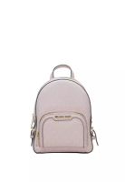 Michael Kors Jaycee Mini Pebbled Leather Backpack Powder Blush