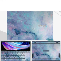 Dazzle Vinyl Special Skin Stickers for ASUS Zenbook Pro Duo 15 OLED UX582 15.6" ZenBook Duo 14 UX481 UX482 14"