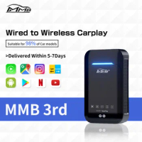 MMB PLUS Android 11 Carplay Ai Box for Mercedes Benz A B C E S CLA CLS GLC GLE GLS W205 A180 Wireless Apple Carplay Dongle HDMI