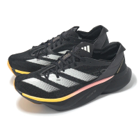 adidas 愛迪達 競速跑鞋 Adizero Adios Pro 3 W 女鞋 黑 粉橘 厚底 回彈 運動鞋 愛迪達(IG6431)