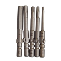 海川崎HCQ 800 內六角電批頭套裝 5PCS H1.5-H4 內六角批咀