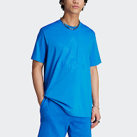 Adidas MONO Tee IL5138 男 短袖 上衣 T恤 運動 經典 三葉草 棉質 舒適 穿搭 藍