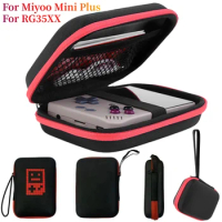 Handheld Game Console Case Bag,Carrying Case Cover for Miyoo Mini Plus/RG35XX,Portable Hard Travel Bag Game Accessories