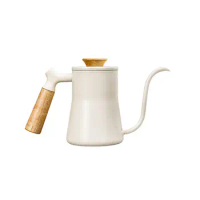 Gooseneck Pour over Coffee Kettle Stainless Steel Small Teapot Gooseneck Tea Kettle for Pour over Coffee and Tea All Stove Tops