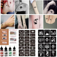 COD10ml cairan tato temporer tinta tato tahan air yang tahan lama cairan tato non-reflektif tahan la
