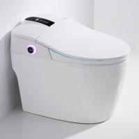Luxury S-trap Intelligent Floor Mounted WC Remote Controlled Smart Bidet Toilet RSi5-1