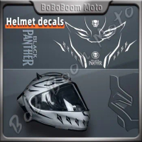 For Shoei HJC KYT Arai AGV Motorcycle Helmet Logo Decal Scratches Stickers Visor Kit Waterproof Decorative Accessories