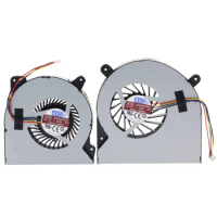 New Laptop CPU and GPU Cooling Fan For Asus ROG ASUS G750JH G750JM G750JS G750JW G750JZ THK:15mm 12V