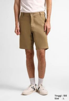 MANZONE - Celana Pendek Bermuda Danny 08 Slim Fit - Brown 30 Brown