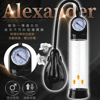 [漫朵拉情趣用品]Alexander 壓力錶電動真空吸引助勃器(特) [本商品含有兒少不宜內容]MM-8350201