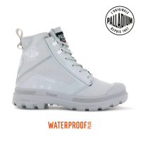 【Palladium】PAMPA X TECH WP+米其林科技聯名橘標防水靴-中性-冰湖灰(77040-069)