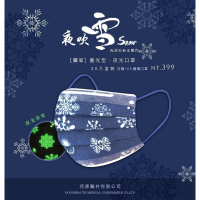 丰荷成人醫用口罩(丹寧夜光雪花)30入/盒 送贈品(隨機)