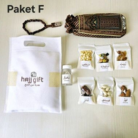 Oleh Oleh Haji Umroh Tas Putih Snack Arab 10gr Paket E Haji