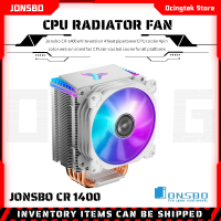 JONSBO CR-1400สีขาวรุ่น4ท่อความร้อน Tower CPU Cooler 4Pin สี92ซม. พัดลมเงียบ CPU Air-co.cooler สำหรับ LGA1700 115X AM4