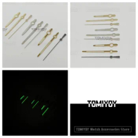 Gold Black Silver With Green Luminous Vintage Watch Hands Fit For TITONI Cosmo King 797 Series 2824 2834 2836 2846 Movements