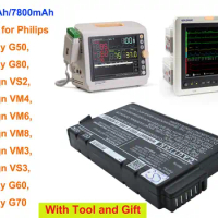 Cameron Sino 6600mAh/7800mAh Battery for Philips Goldway G50,Goldway G60, Goldway G70, G80,Suresign VS2, VM4, VM6, VM8, VM3, VS3
