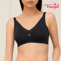 Triumph 黛安芬 完美曲線系列 無鋼圈 M-EL罩杯內衣(經典黑)