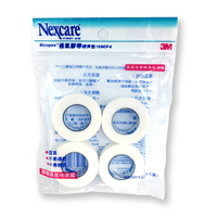 3M Nexcare 通氣膠帶 經濟包 白色 半吋x914公分(4入裝)  專品藥局【2001633】