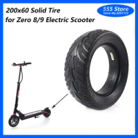 200x60 Solid Tyre Electric Scooter Tire 8 Inch Explosion-proof for INOKIM Light MACURY Zero 8/9 Part