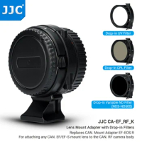 JJC EF-EOS R Mount Adapter Ring UV/CPL/ND Drop-In Filter for Canon EF/EF-S lens to RF Camera Body for Canon R8 R50 R5 R6 R7 R10