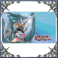 Yugioh TCG Official Dark Magician Girl the Dragon Knight Card Pad Original in Stock