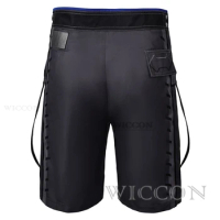 Cloud Cosplay Men Beach Shorts wig Costume Anime FF7 Rebirth Game Final Cosplay Fantasy VII Short Pants Costume Halloween Suits