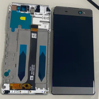 LCD For SONY Xperia XA Ultra Display Touch Screen with Frame plug For SONY C6 LCD Display F3211 F3212 F3215 F3216