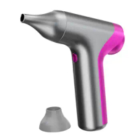 Portable Hair Dryer Power Lightweight Small 4 Gears Settings Power Cordless Hair Dryer for Art Painting Hotel Salon Home Outdoor