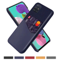 Card Slots Cover Funda For Samsung A51 A71 4G Coque Business Leather Case For Galaxy A 71 51 5G Capa