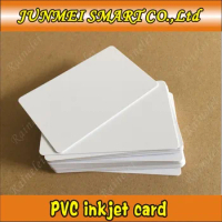 1000pcs plastic inkjet PVC cards for epson canon inkjet printers R290 R330 T50 L800 R230R300 R310 R390 Rx680 T50 T60 A50