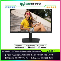 AOC 22B15H2 21.45" FHD IPS 3-Sided Frameless 100Hz Monitor / Monitor 22 Inch