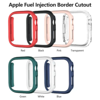Cover for Apple Watch Case 45mm 41mm 44mm 40mm 42mm 38mm Accessories PC Protector Bumper iWatch for Iwatch Series8 7 SE 6 5 4 3