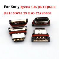 2pcs Type-C Micro USB Charging Charger Dock Port Connector For Sony Xperia 5 X5 J8210 J8270 J9210 SOV41 X5 II SO-52A SOG02