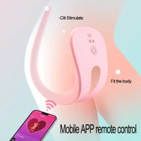 APP Remote Dildo Vibrator Panties For Women Clit Stimulator Adult Sex Shop Bluetooth Masturbators Remote Control Vibrating Egg