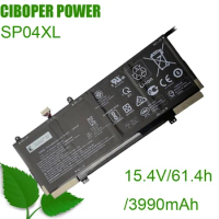 CP Genuine Battery SP04XL 15.4V/61.4WH/3990mAh For X360 13-AP0000NA AP0609NZ AP0079TU L28764-005 HSTNN-OB1B L28538-AC1 Q203 Q204
