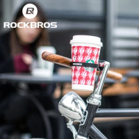 ROCKBROS Bicycle Cup Holder Lightweight Stable MTB Road Cycling Cup Holder Coffee Cup Holder Tea Cup Holder Bike Bottle Cage