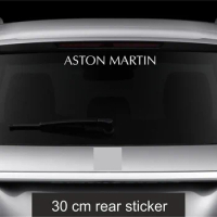 For Rear Window sticker fits Aston Martin Vinyl Decal Emblem Car Logo RW3