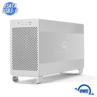 【OWC】Mercury Elite Pro Dual(USB3.0 與 eSATA 雙介面 雙槽 3.5 吋 磁碟陣列 RAID 硬碟外接盒)