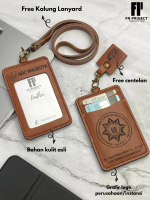 LANYARD ID CARD HOLDER 3 SLOT KARTU UNTUK KARYAWAN, PEGAWAI BANK, BUMN, ASN