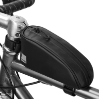 Bike Top Tube Bag Bike Frame Bag Waterproof Bicycle Frame Bag Bicycle Cycling Accessories Pouch for MTB Road Bike Equipment