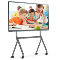 Screen 85 inch smart board whiteboard all in one smart interactive tv interactive games for teaching