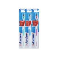แปรงสีฟันAlfa-8-In-1 แพ็ค 3 ชิ้น คละสี