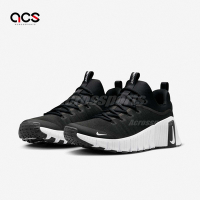 Nike 訓練鞋 Free Metcon 6 男鞋 黑 白 健身 舉重 緩震 支撐 運動鞋 FJ7127-001