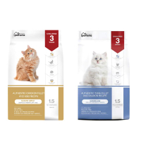 (พร้อมส่ง) 2ถุง(3kg) อาหารแมว heria  สูตร BALANCED SYSTEM SHINING AGE แมวสูงวัย 7+ ขึ้นไป YOUTHFUL F