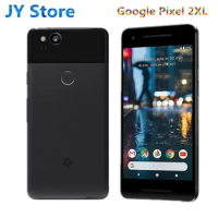 Original Google Pixel 2XL Mobile Phone EU Version Snapdragon 835 Octa Core 4GB 64GB 128GB Fingerprint 4G Android 2XL