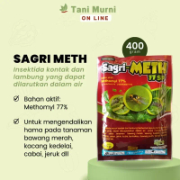 Q&J2 Insektisida Untuk Ulat Sagri Meth 400 gram OBRALRT308